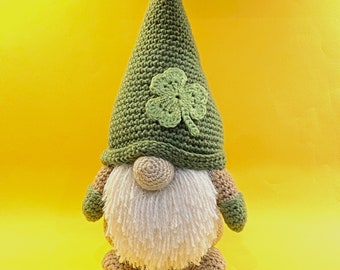 Valentine / St Patty's Gnome PDF crochet pattern