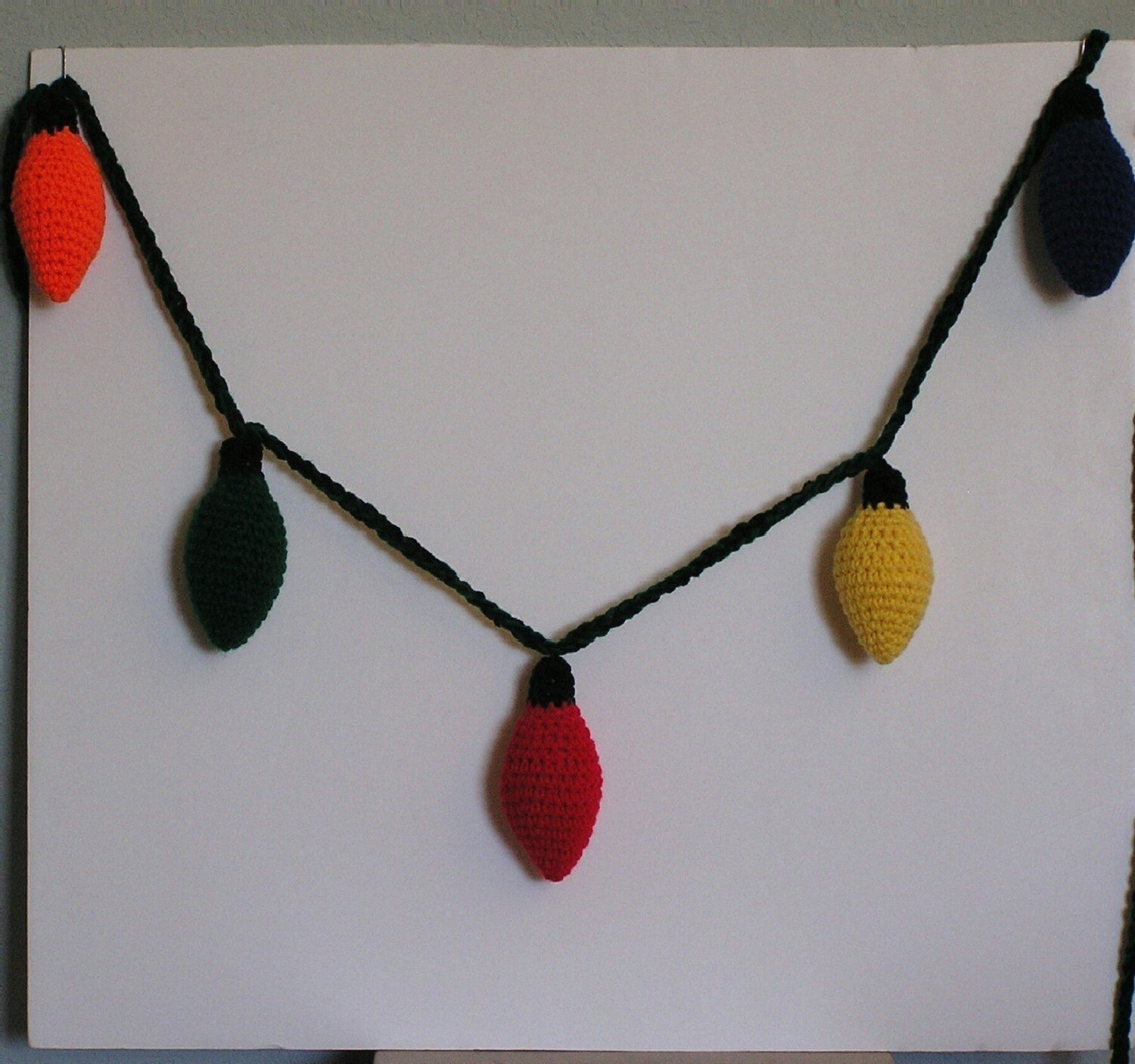 CROCHETED CHRISTMAS LIGHTS Pdf Crochet Pattern (english Only) Etsy