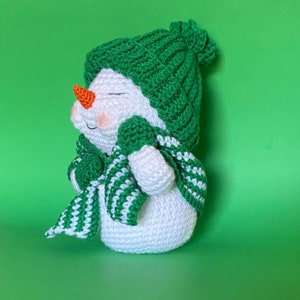 COSY JOSIE Patron PDF bonhomme de neige au crochet image 4