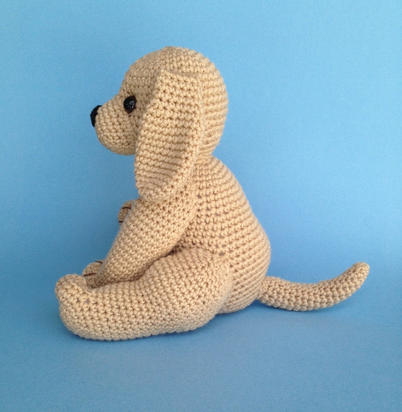PDF CROCHET PATTERN Golden Retriever Puppy english Only - Etsy UK