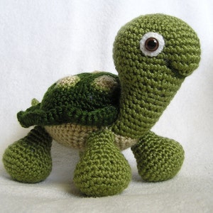 BABY TURTLE PDF Crochet Pattern English only image 1