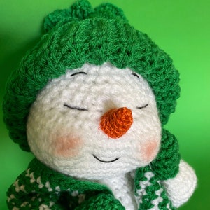 COSY JOSIE Patron PDF bonhomme de neige au crochet image 3