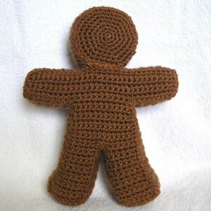 PDF Crochet Pattern GINGERBREAD BOY English only image 5