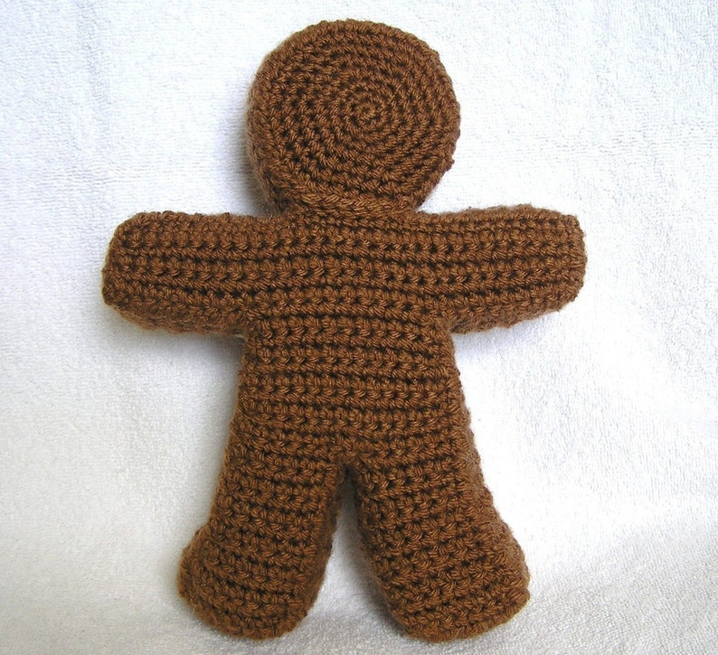 PDF Crochet Pattern GINGERBREAD BOY English only image 5