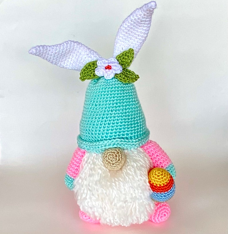 CROCHETED EASTER GNOME Pdf Pattern image 2