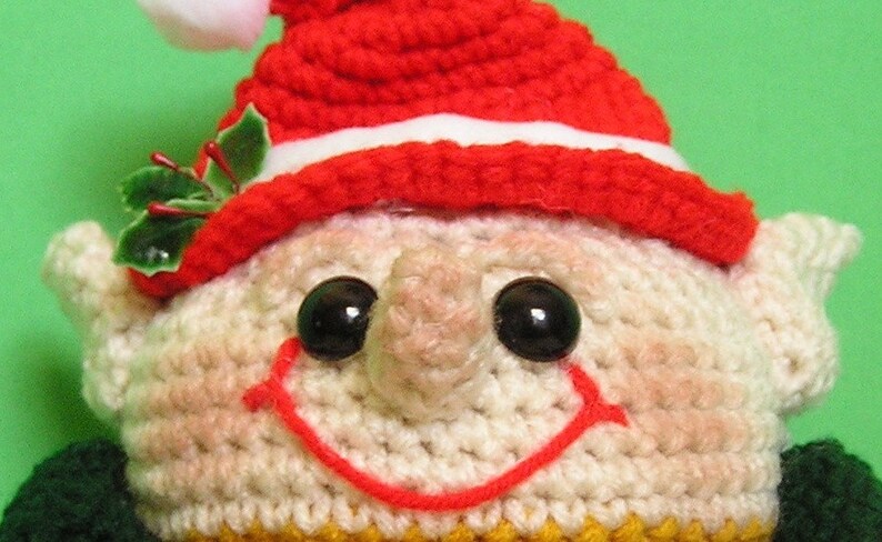 PUDGY ELF PDF Crochet Pattern English only image 4