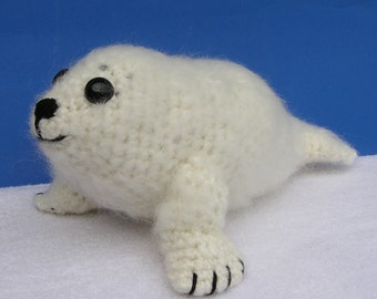 BABY SEAL PDF Crochet pattern (English only)