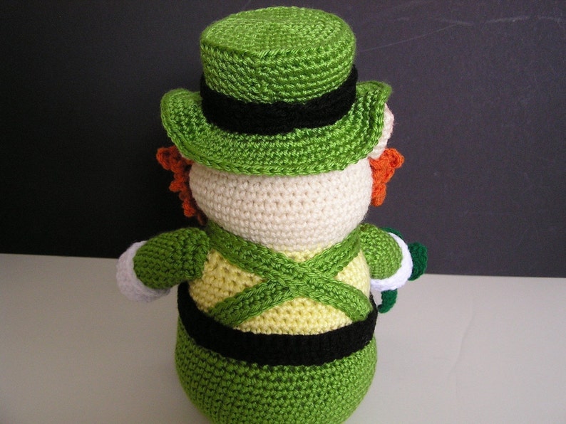 PUDGY LEPRECHAUN PDF Crochet Pattern English only image 3