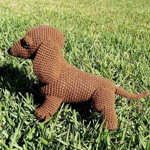 Pdf Crochet Pattern OSCAR the WEINER DOG English only image 4
