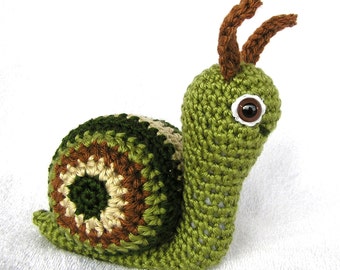 PDF Crochet Pattern SUZIE SNAIL (English only)