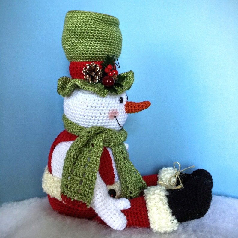 JACK MCFREEZE PDF Crochet Snowman pattern English only image 2