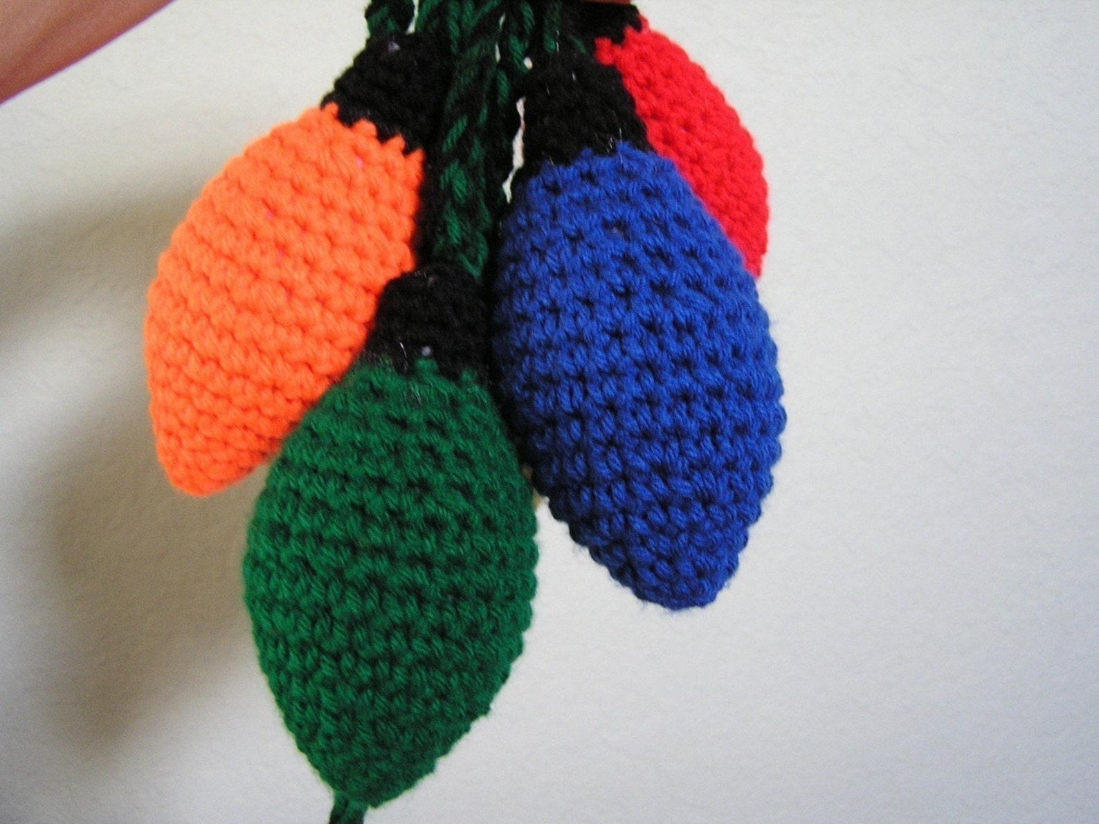 CROCHETED CHRISTMAS LIGHTS Pdf Crochet Pattern (english Only) Etsy