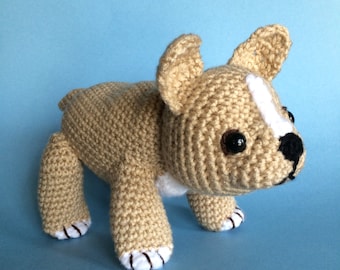 FRENCH BULLDOG PUPPY Pdf crochet pattern (English only)