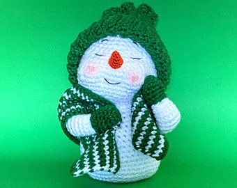 COSY JOSIE Patron PDF bonhomme de neige au crochet