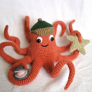 PDF Crochet Pattern OLLIE OCTOPUS (English only)