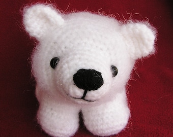 Pdf Crochet Pattern BABY POLAR BEAR (English only)