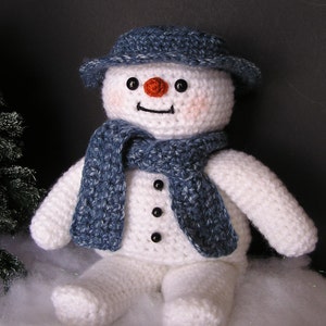 PDF Crochet Pattern SNOW BUDDY English only image 1