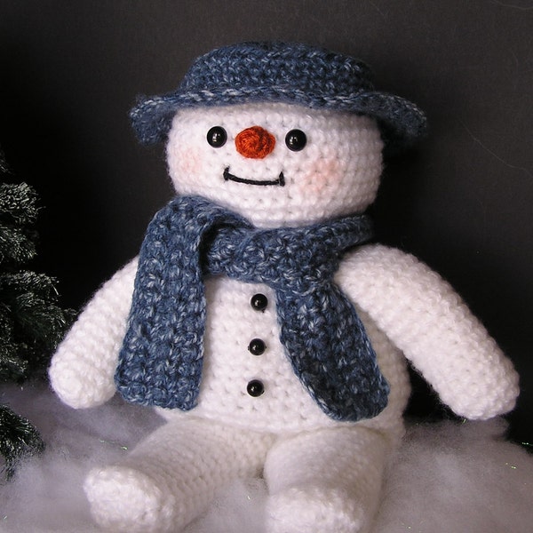 PDF Crochet Pattern SNOW BUDDY (English only)