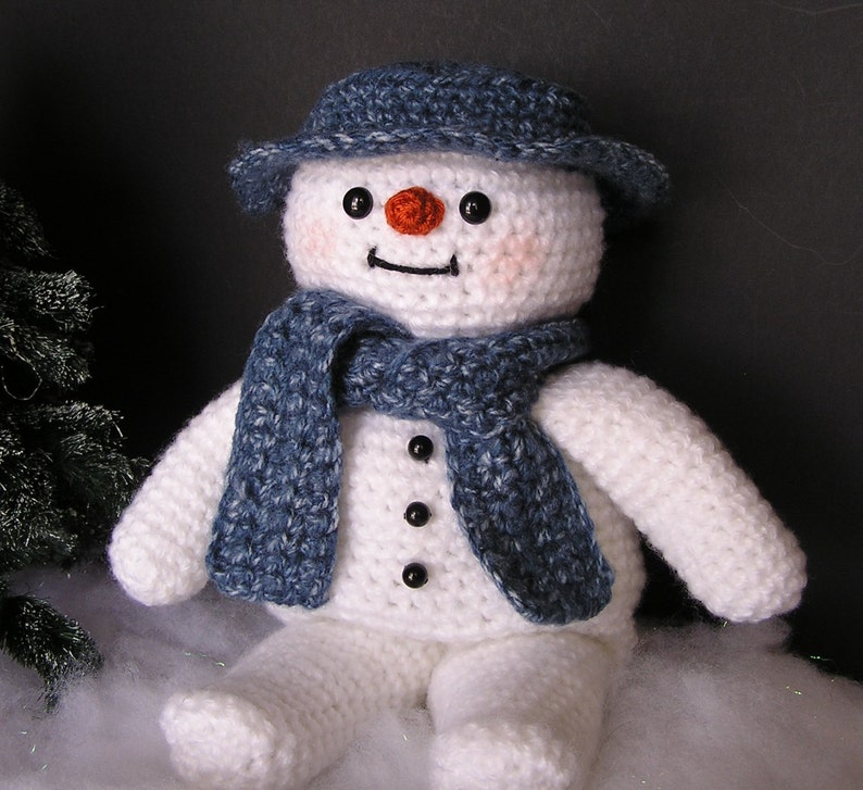 PDF Crochet Pattern SNOW BUDDY English only image 1