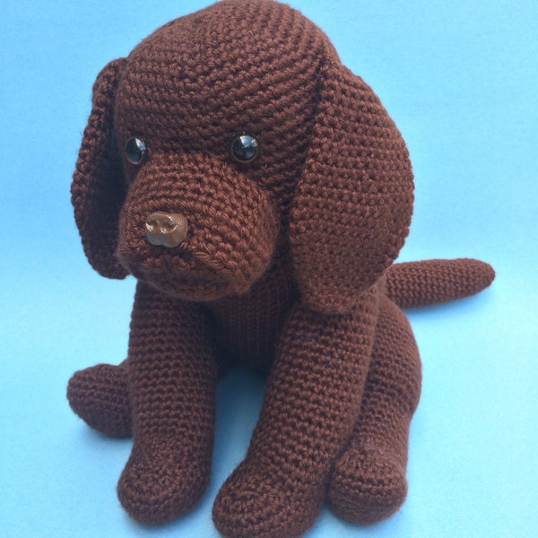 CHOCOLATE LAB PDF Crochet Pattern (English only)