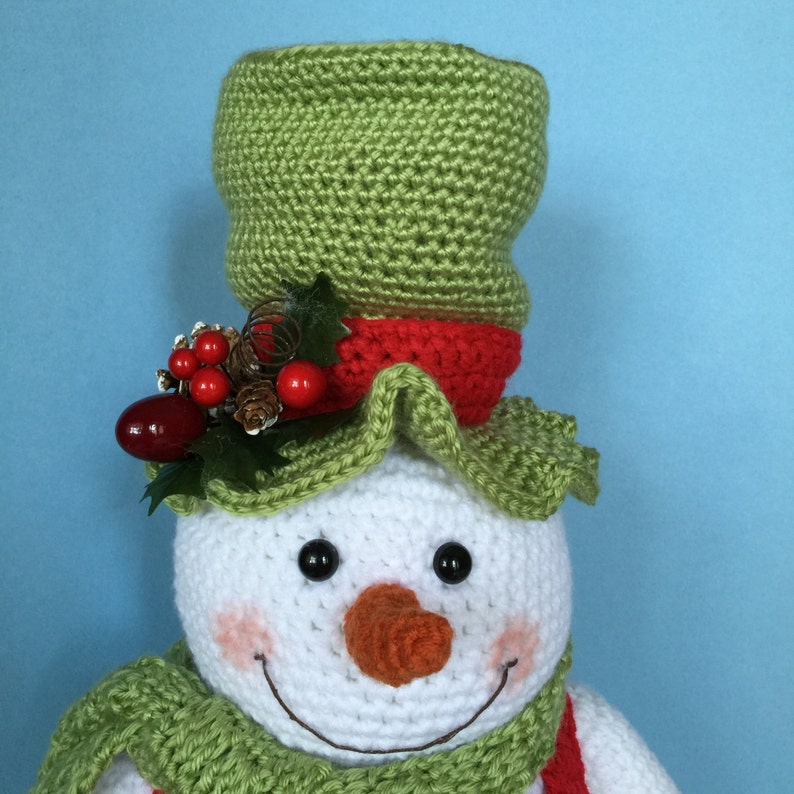 JACK MCFREEZE PDF Crochet Snowman pattern English only image 3