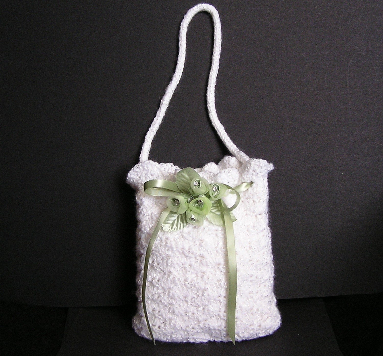 FLOWER GIRL PURSE Pdf Crochet Pattern english Only Etsy