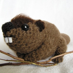 PDF Crochet Pattern BABY BEAVER (English only)