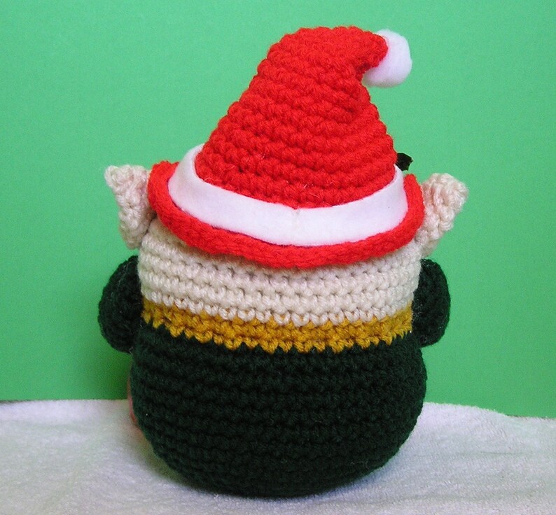 PUDGY ELF PDF Crochet Pattern English only image 3