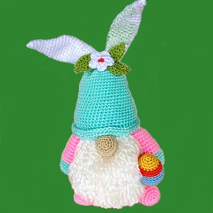 CROCHETED EASTER GNOME Pdf Pattern image 1