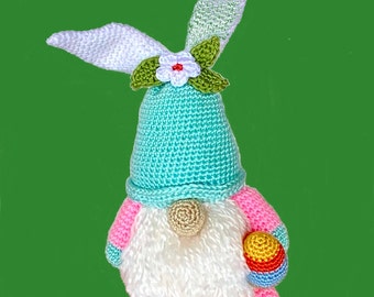 CROCHETED EASTER GNOME Pdf Pattern