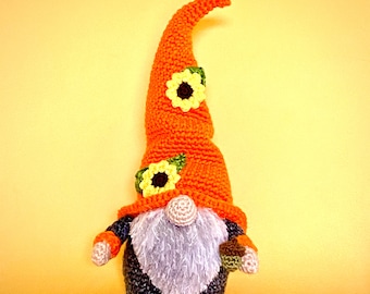 AUTUMN GNOME PDF Crochet Pattern ( English only)