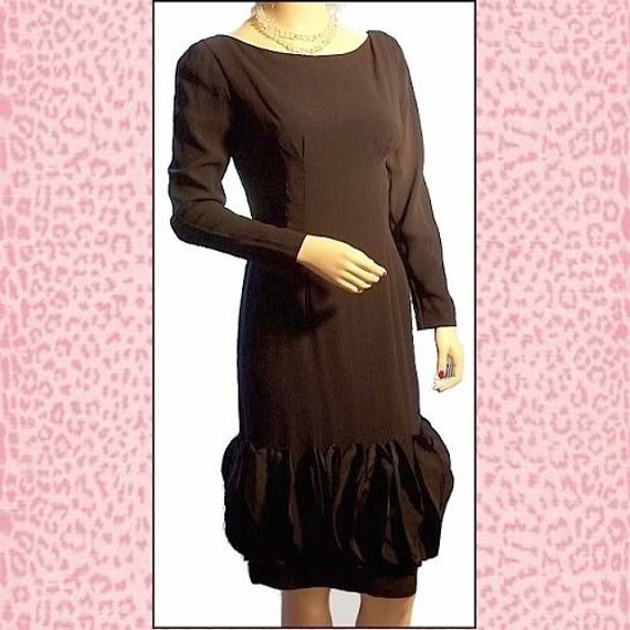 Audrey 60s Little Black Dress