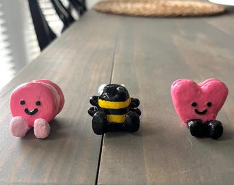 Handgjort Jellycat-inspirerat fotoställ i lera
