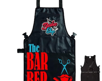Professional Barbershop Jeans Apron uniform barber apron salon apron barber apron jean material barbershop apron salon apron stylish apron