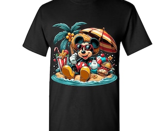Mickey mouse T-shirt Disney Style T-shirt Mickey T-shirt Minnie mouse T-shirt Disney T-shirt mickey mouse character unisex custom t-shirt