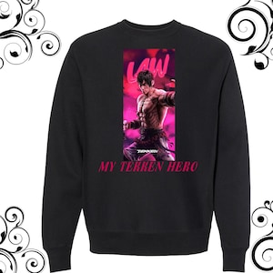 Sweat-shirt Tekken Hero : imprimé graphique style gamer