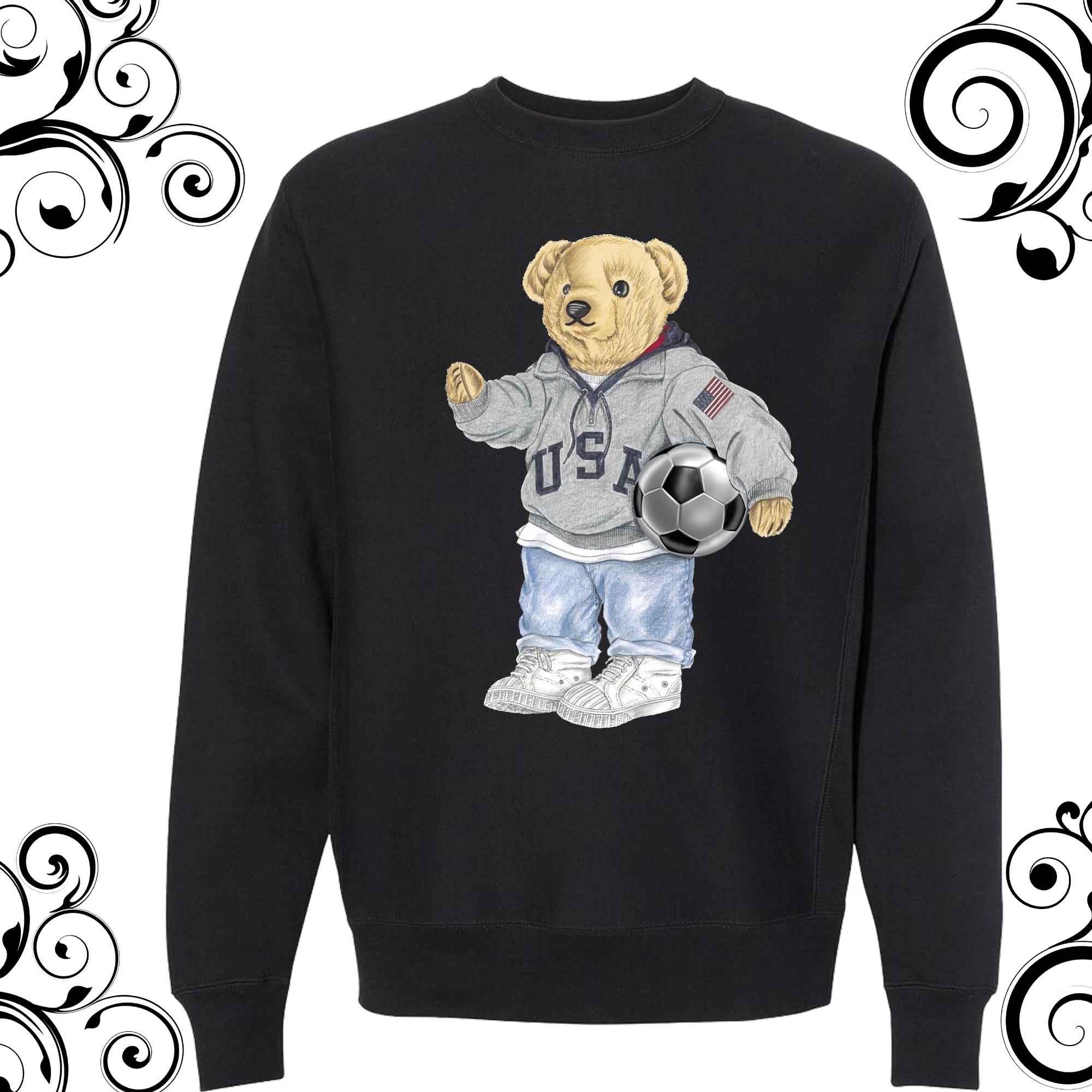 polo bear polo sports スウェット　XL size Polo Sport Ralph Lauren Vintage Polo Bear USA Crewneck Size
