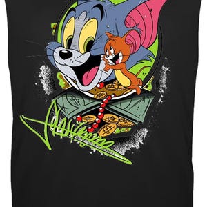 Tom & jerry tank top Disney Style Tank top Tom tank top Jerry Tank top Disney Tank top Tom and jerry carton Tank top