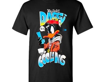 Camiseta del Pato Duffy: Camiseta con estampado de dibujos animados, unisex