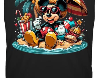 Mickey mouse Tank top Disney Style Tank top Mickey tank top Minnie mouse Tank top Disney tank top mickey mouse character unisex Tank top