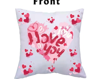 Funda de almohada con foto personalizada: regalo de San Valentín, almohada para pareja