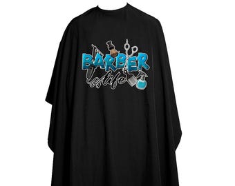 Professioneller Barbier-Haarschneideumhang: Salon-Friseurkleid
