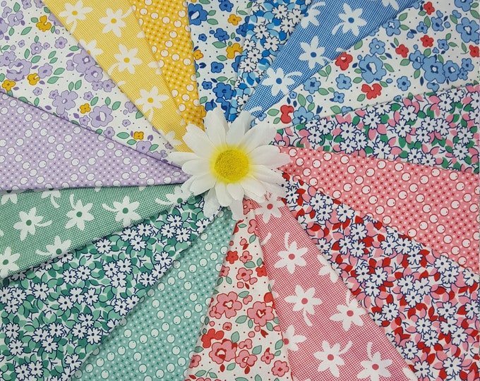 BASKETS OF BLOOMS Darlene Zimmerman Robert Kaufman Cotton Japanese