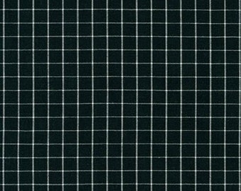 Black Plaid Check 100% Cotton Fabric Mens Fabric Sevenberry Classic Plaids Robert Kaufman SB-51010D408-2 ~ per yard