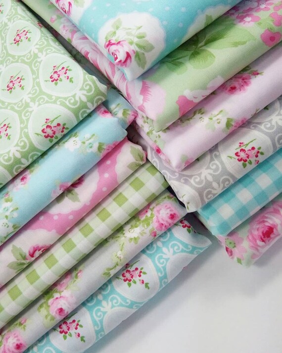 Charlotte Tanya Whelan Freespirit Quilting Cotton Shabby Chic Etsy