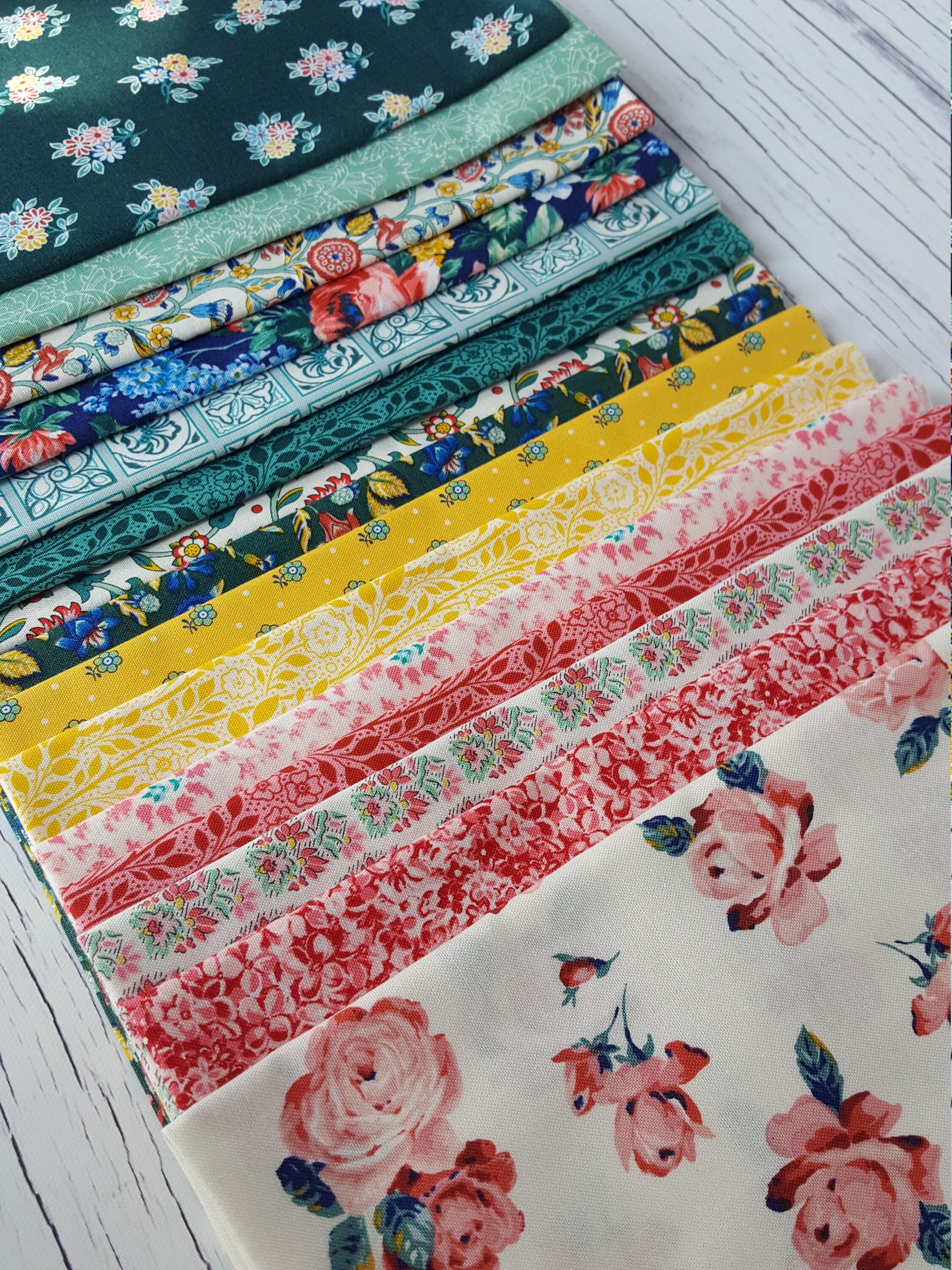 LIBERTY OF LONDON Emporium Multi Cotton Quilting Fabrics 15 Etsy