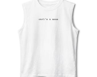 Summer House zorgt voor een puinhoop | Unisekt jersey tanktop van jersey