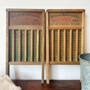 National Washboard 801 - Etsy