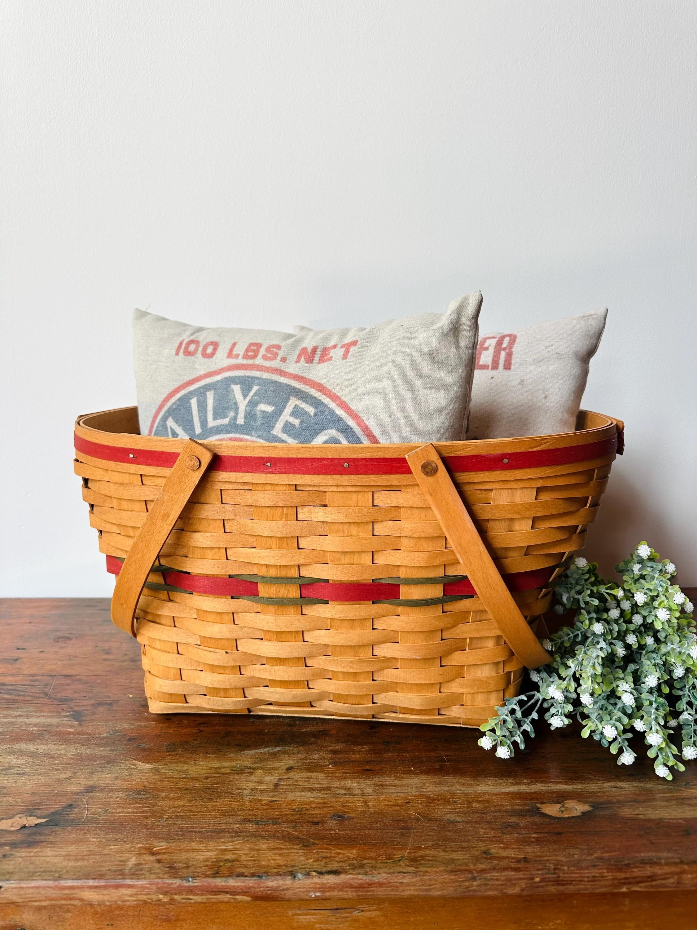 Extra Large Longaberger Basket - Etsy
