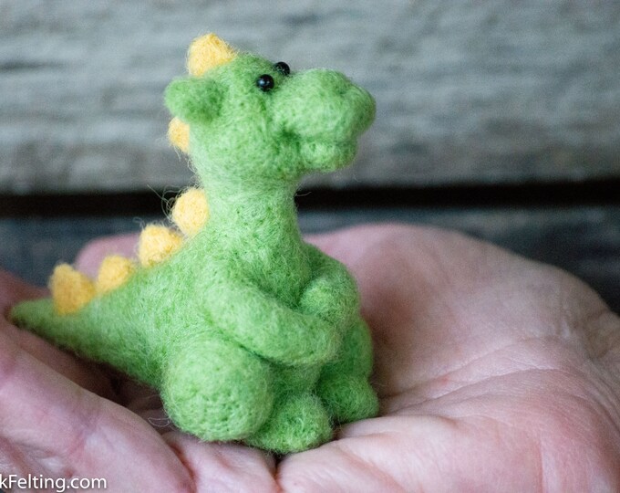 Needle Felt Dragon Needle Felted Dragon Wool Dragon Home Etsy